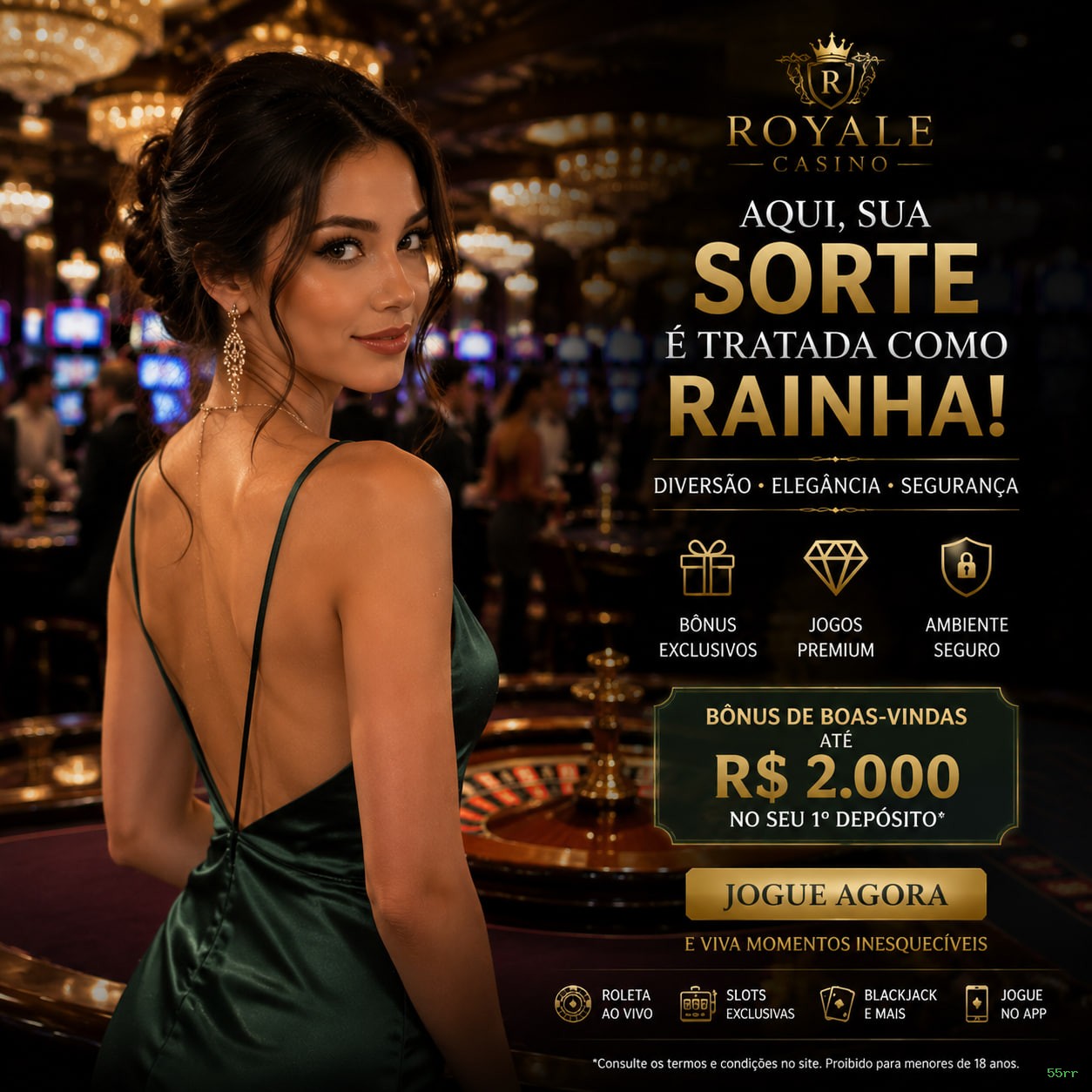 Roleta e blackjack 55rr